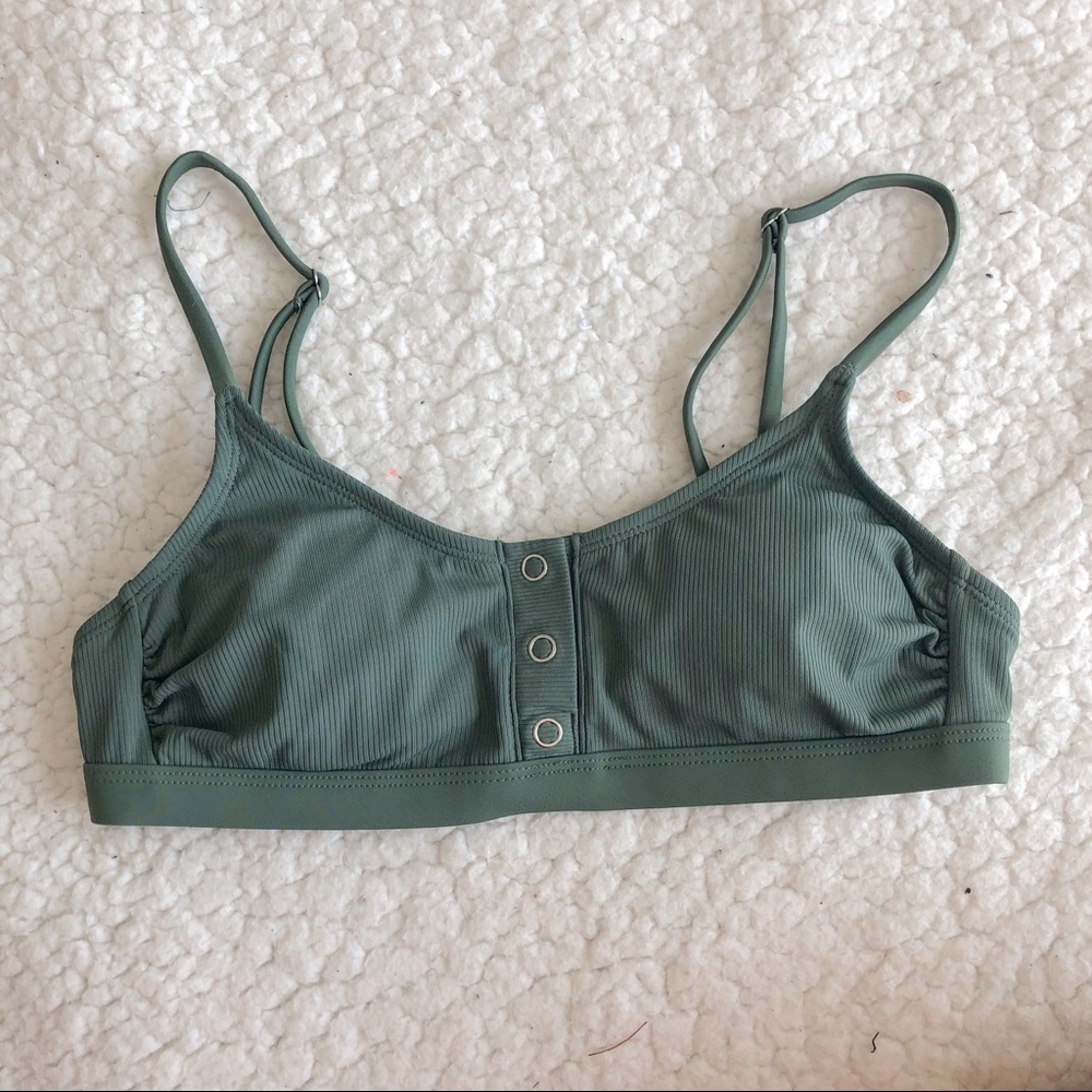 Ribbed Bikini Top